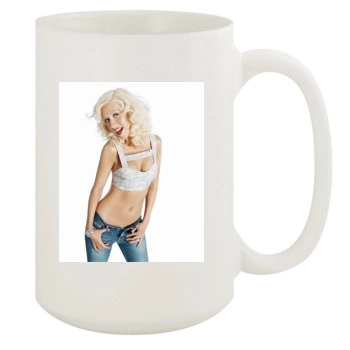 Christina Aguilera 15oz White Mug