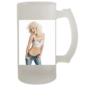 Christina Aguilera 16oz Frosted Beer Stein