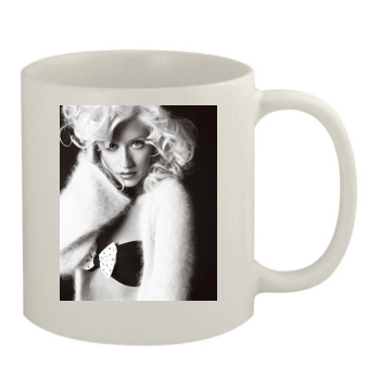 Christina Aguilera 11oz White Mug