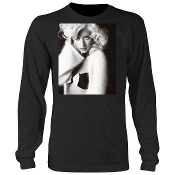 Christina Aguilera Men's Heavy Long Sleeve TShirt