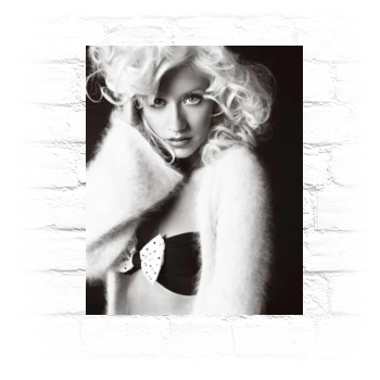 Christina Aguilera Metal Wall Art