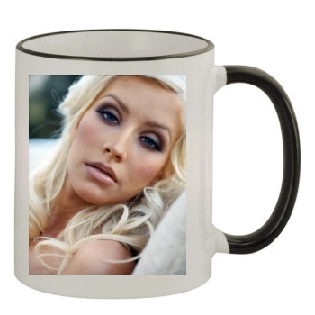 Christina Aguilera 11oz Colored Rim & Handle Mug