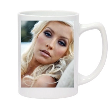 Christina Aguilera 14oz White Statesman Mug