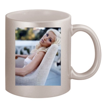 Christina Aguilera 11oz Metallic Silver Mug