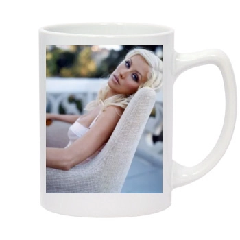 Christina Aguilera 14oz White Statesman Mug