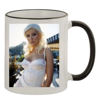 Christina Aguilera 11oz Colored Rim & Handle Mug