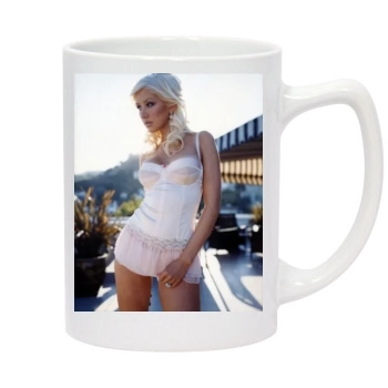 Christina Aguilera 14oz White Statesman Mug