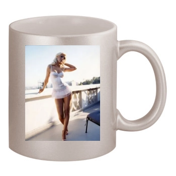 Christina Aguilera 11oz Metallic Silver Mug