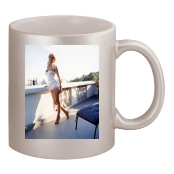 Christina Aguilera 11oz Metallic Silver Mug