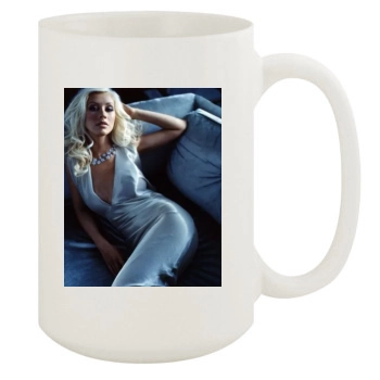 Christina Aguilera 15oz White Mug