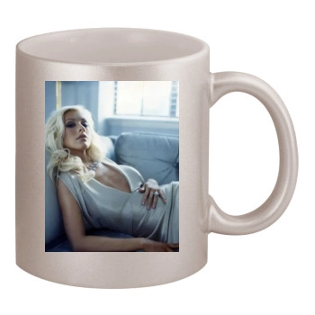 Christina Aguilera 11oz Metallic Silver Mug