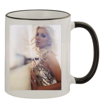 Christina Aguilera 11oz Colored Rim & Handle Mug