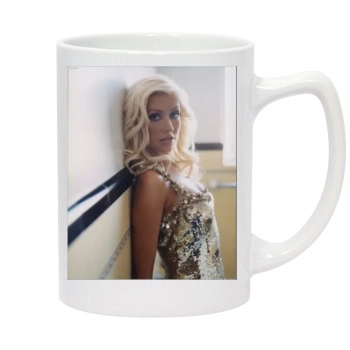 Christina Aguilera 14oz White Statesman Mug