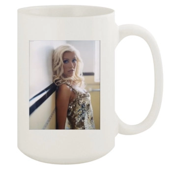 Christina Aguilera 15oz White Mug