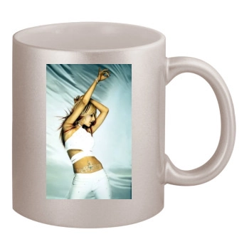 Christina Aguilera 11oz Metallic Silver Mug