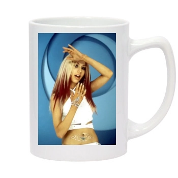 Christina Aguilera 14oz White Statesman Mug