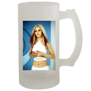 Christina Aguilera 16oz Frosted Beer Stein