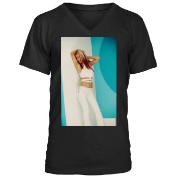 Christina Aguilera Men's V-Neck T-Shirt