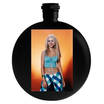 Christina Aguilera Round Flask