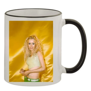 Christina Aguilera 11oz Colored Rim & Handle Mug