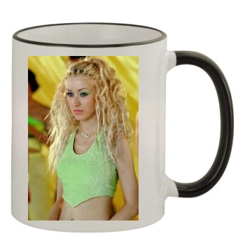 Christina Aguilera 11oz Colored Rim & Handle Mug