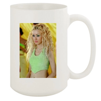 Christina Aguilera 15oz White Mug