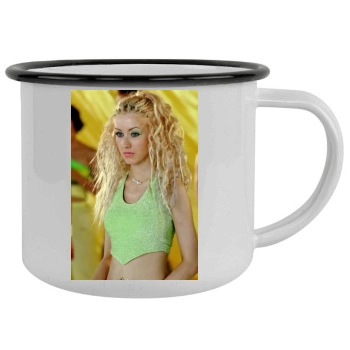 Christina Aguilera Camping Mug