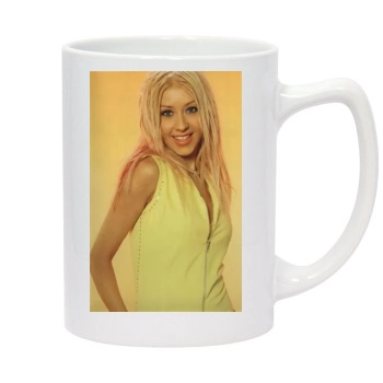 Christina Aguilera 14oz White Statesman Mug