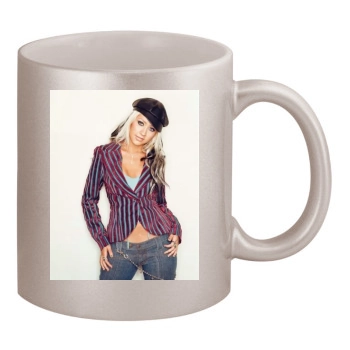 Christina Aguilera 11oz Metallic Silver Mug