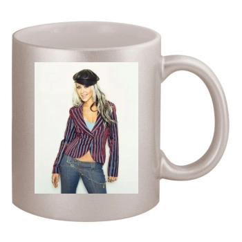 Christina Aguilera 11oz Metallic Silver Mug