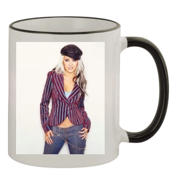 Christina Aguilera 11oz Colored Rim & Handle Mug