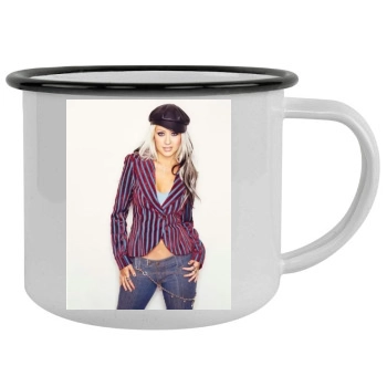 Christina Aguilera Camping Mug