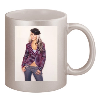 Christina Aguilera 11oz Metallic Silver Mug