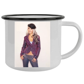 Christina Aguilera Camping Mug