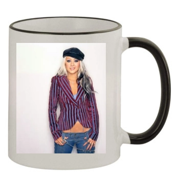 Christina Aguilera 11oz Colored Rim & Handle Mug