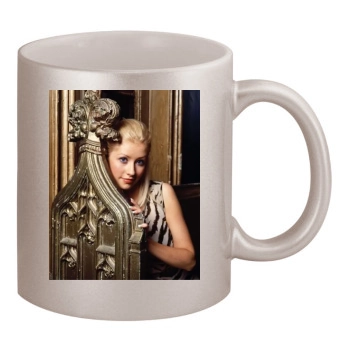 Christina Aguilera 11oz Metallic Silver Mug