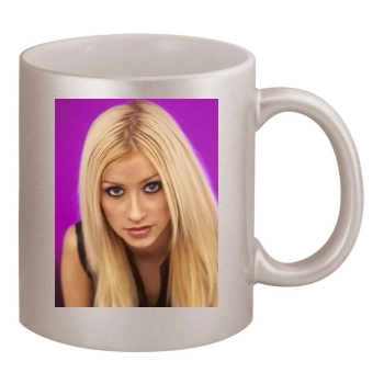 Christina Aguilera 11oz Metallic Silver Mug