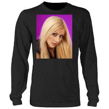 Christina Aguilera Men's Heavy Long Sleeve TShirt