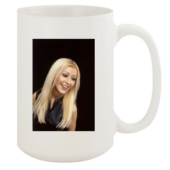 Christina Aguilera 15oz White Mug