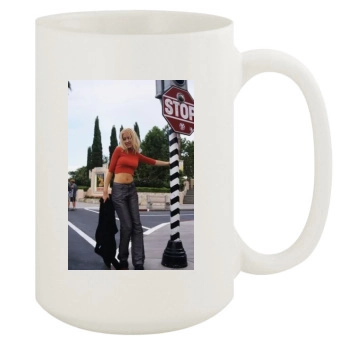 Christina Aguilera 15oz White Mug