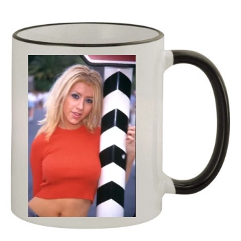 Christina Aguilera 11oz Colored Rim & Handle Mug