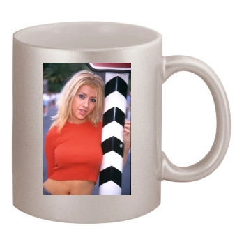 Christina Aguilera 11oz Metallic Silver Mug