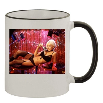 Christina Aguilera 11oz Colored Rim & Handle Mug