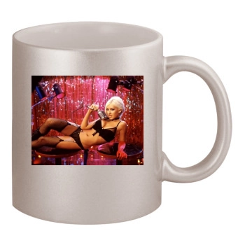 Christina Aguilera 11oz Metallic Silver Mug