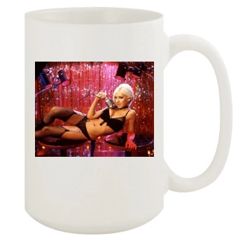 Christina Aguilera 15oz White Mug