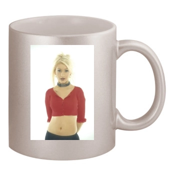 Christina Aguilera 11oz Metallic Silver Mug