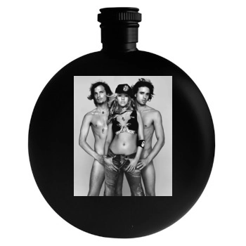 Christina Aguilera Round Flask