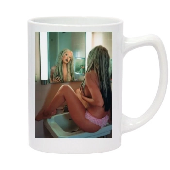 Christina Aguilera 14oz White Statesman Mug