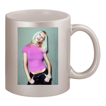 Christina Aguilera 11oz Metallic Silver Mug