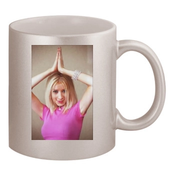 Christina Aguilera 11oz Metallic Silver Mug